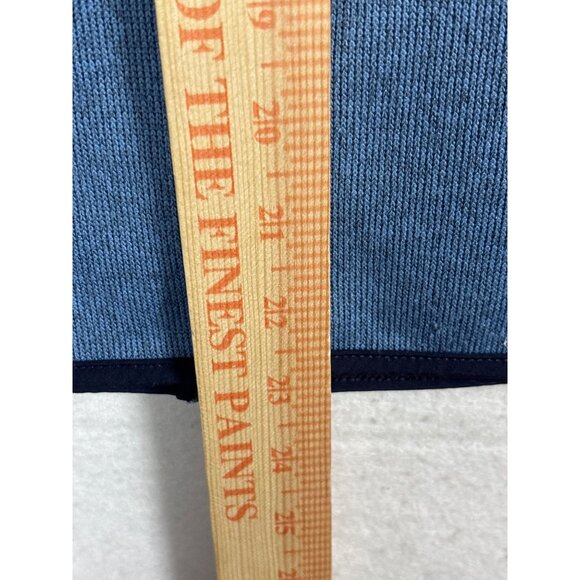 Vineyard Vines Boys Blue Fleece Vest Size M 12-14 Polyester Zip-Up Sleeveless - Picture 7 of 10